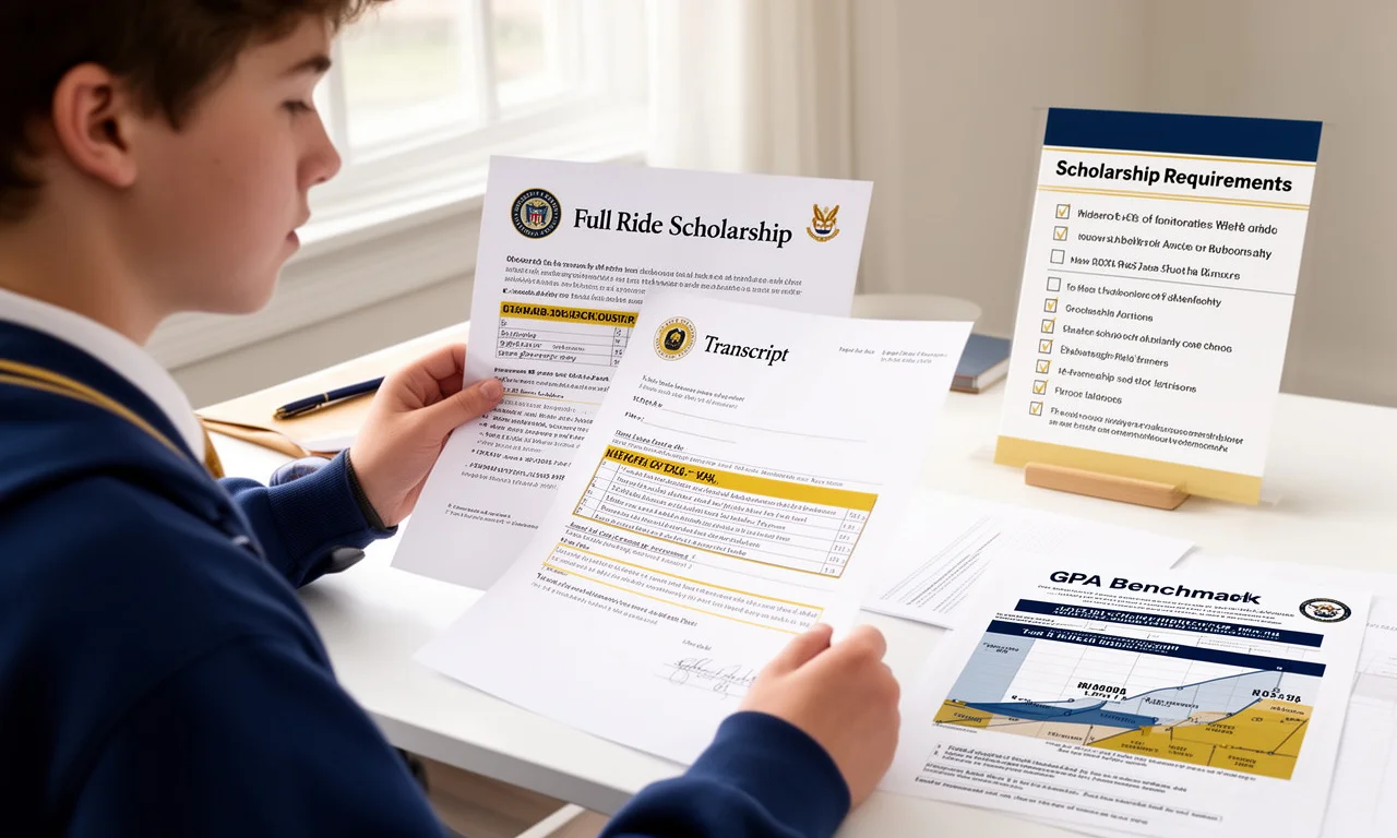 What GPA Do You Need for a Full Ride Scholarship